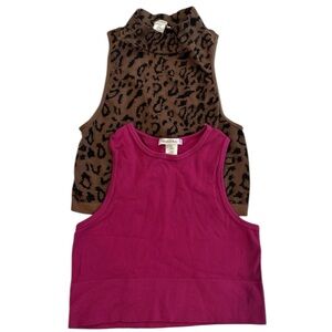 Bundle Cropped Tanks